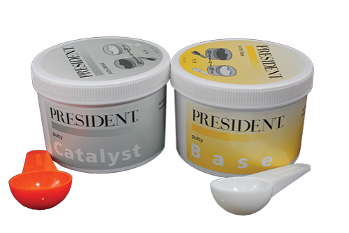 Coltene President The Original Putty - 2 x 300g Regular Material - DMI Dental Supplies Northern Ireland - Next Day Delivery