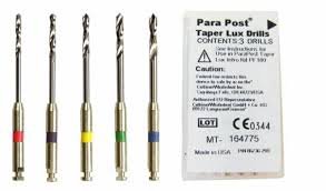 Coltene Parapost XT Titanium Alloy Posts - 10pk 1.00mm/Yellow - DMI Ireland's Leading Dental Supplier - Next Day Delivery