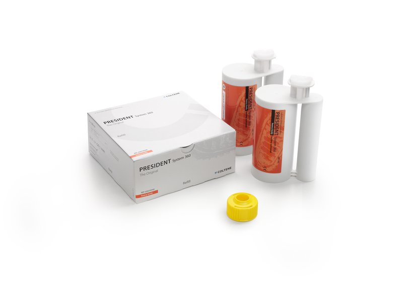 Coltene President The Original Heavy Body System 360 - 2 x 380ml Heavy Material - DMI Dental Supplies Northern Ireland - Next Day Delivery