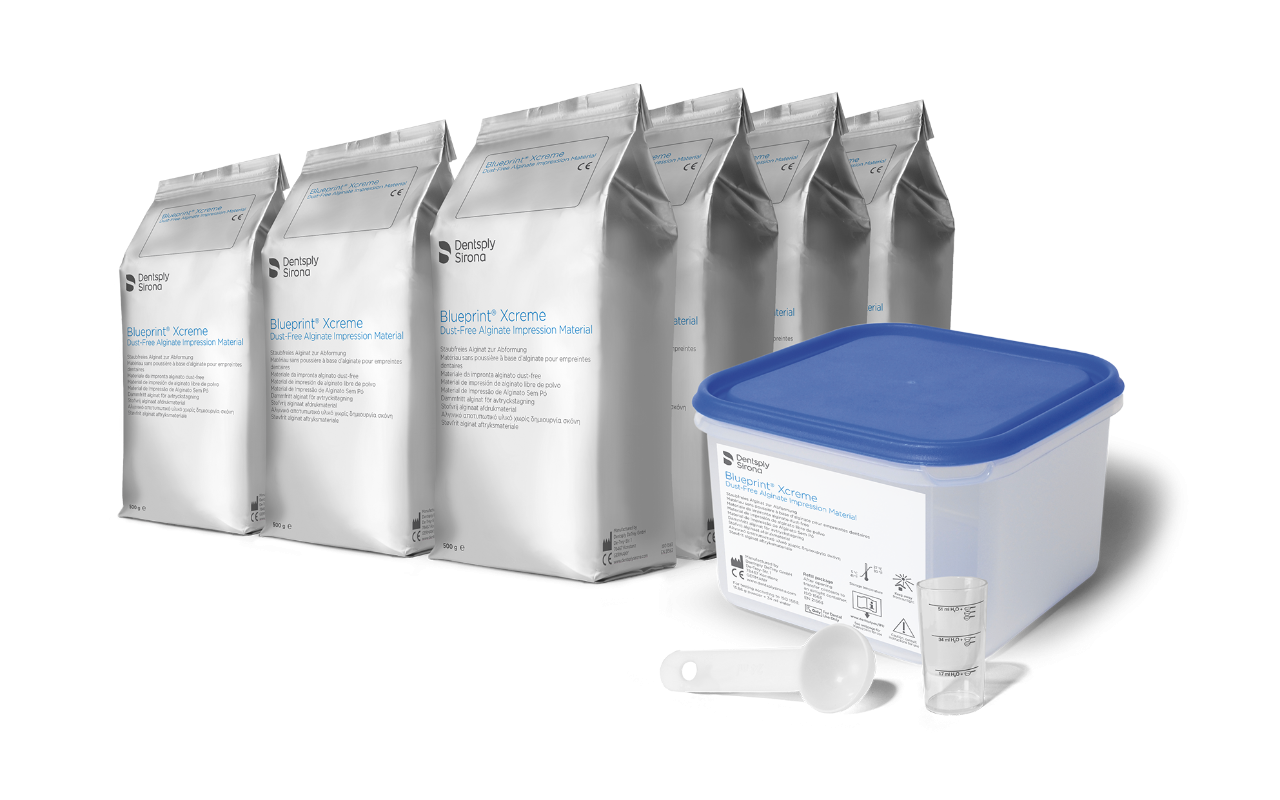 Dentsply Sirona Blueprint Xcreme 500g - DMI Ireland's Leading Dental Supplier - Next Day Delivery
