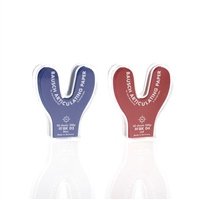 Bausch Horseshoe Articulating Paper - 50pk Blue-Red - DMI Dental Supplies Ireland - Next Day Delivery