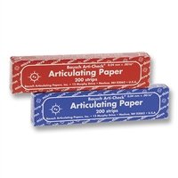Bausch Articulating paper booklets - 200pk Red - DMI Dental Supplies Ireland - Next Day Delivery