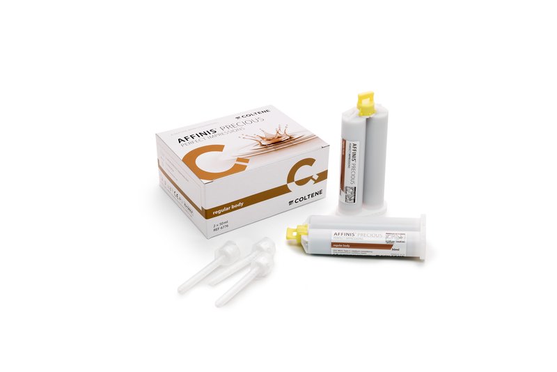 Coltene Affinis Precious - 2 x 50ml Regular Body / Gold Material - DMI Dental Supplies Ireland - Next Day Delivery